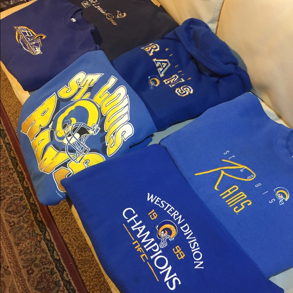 Vintage St. Louis Crewneck Sweater LOT Size XL